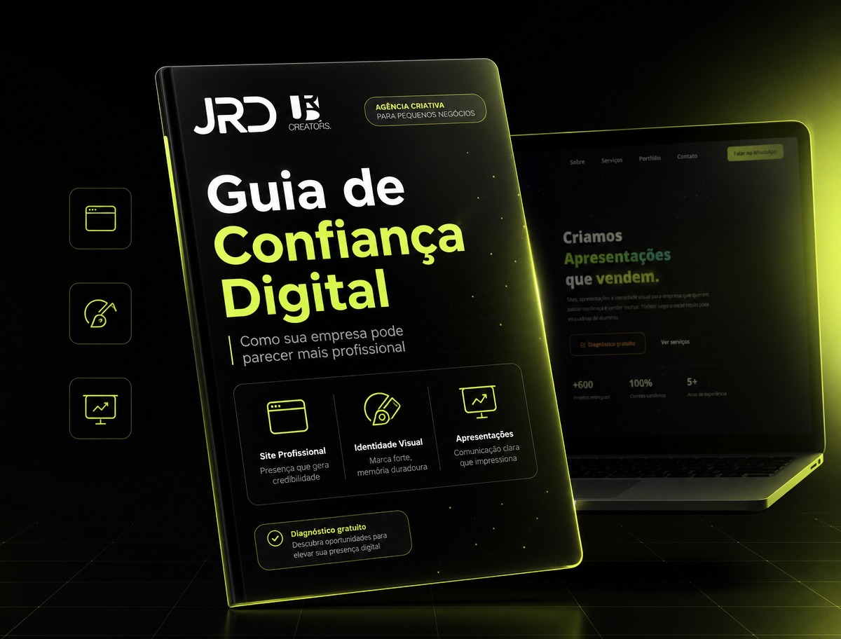 Capa do material Guia: Como passar mais confiança no digital